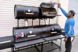 Moss Grills Commercial King of King’s Grill / 4 Barrel Smoker - 601