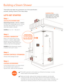 ThermaSol Steam Shower Kit - SignaTouch Control Kit - STCM-SVSQ-AB