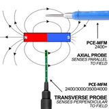 PCE 0 - 30,000G Portable AC DC EMF Detector & Magnetometer Gauss Magnetic Field Meter - PCE-MFM 3000