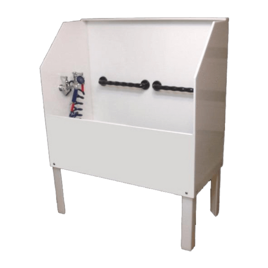 Poly Pet Tubs Professional Dog Grooming Tub - P48-L