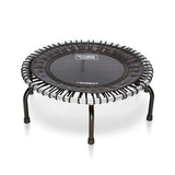 JumpSport 350 Indoor 39-Inch Mini Trampoline and Handle Bar Accessory, Black - 250101