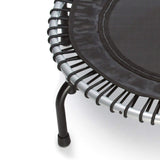 JumpSport 350 Indoor 39-Inch Mini Trampoline and Handle Bar Accessory, Black - 250101