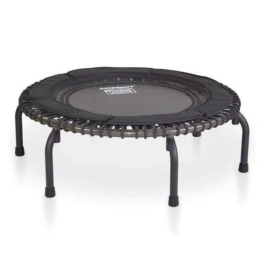 JumpSport 370 PRO Indoor Heavy Duty 39-Inch Trampoline with Handle Bar Accessory - 250176