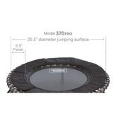 JumpSport 370 PRO Indoor Heavy Duty 39-Inch Trampoline with Handle Bar Accessory - 250176