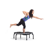 JumpSport 370 PRO Indoor Heavy Duty 39-Inch Trampoline with Handle Bar Accessory - 250176