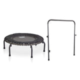 JumpSport 370 PRO Indoor Heavy Duty 39-Inch Trampoline with Handle Bar Accessory - 250176