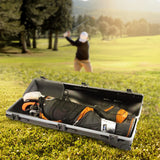 SKB Cases ATA Deluxe Standard Hard Plastic Storage Wheeled Golf Bag Travel Case  - 93190
