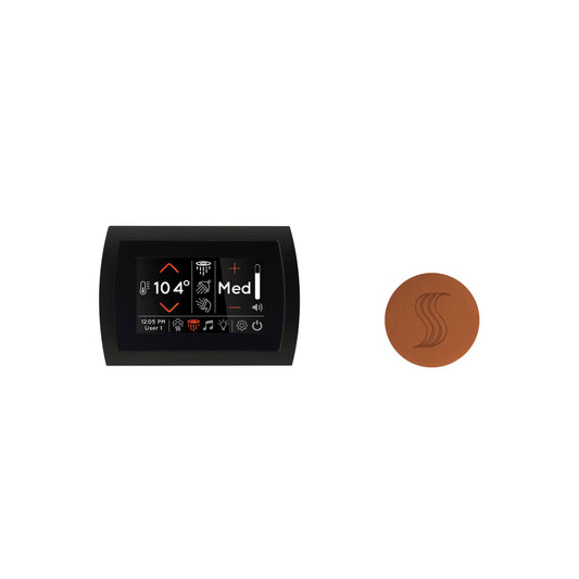 ThermaSol Steam Shower Kit - SignaTouch Control Kit - STCM-SVSQ-AB