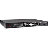 Marshall Electronics VSSW100 24-Port 10/100/1000 Mbps PSE Switch with 2-Port Gigabit SFP - VSSW100