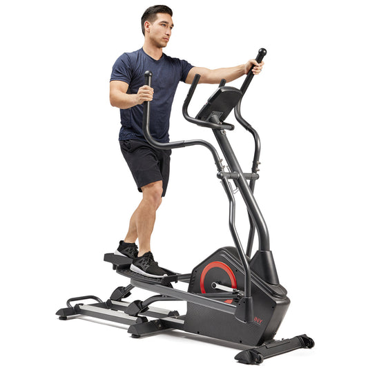 iDeal Sunny Health & Fitness Smart Premium Extra Long Stride Length Programmable Electro-Magnetic Elliptical - SF-E3889SMART