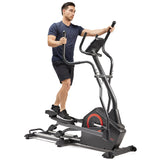 iDeal Sunny Health & Fitness Smart Premium Extra Long Stride Length Programmable Electro-Magnetic Elliptical - SF-E3889SMART