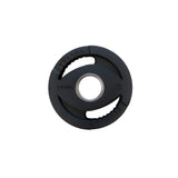 TKO 255 Lb. Rubber Olympic Weight Plate Set with Weight Storage Tree 6210 - 803OR
