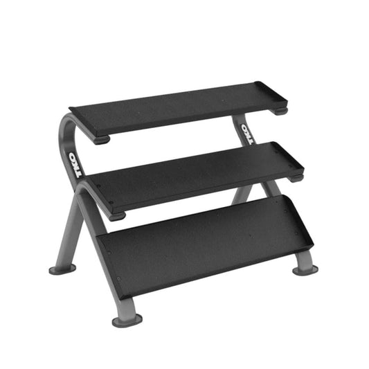 TKO 3 Tier Commercial Dumbbell Rack - 890HDR