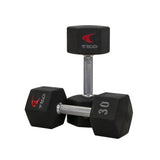 TKO 5-100 Lb. Dumbbell Rack/Set With Mega Rack - 891HDR