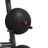 TKO Premium Medicine Ball Set With Rack - S849-CMB2-20