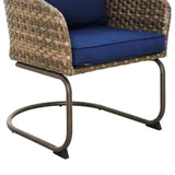 Four Seasons Courtyard Rockland Spring Motion Dining Chairs, Brown, Set of 2 - 396103