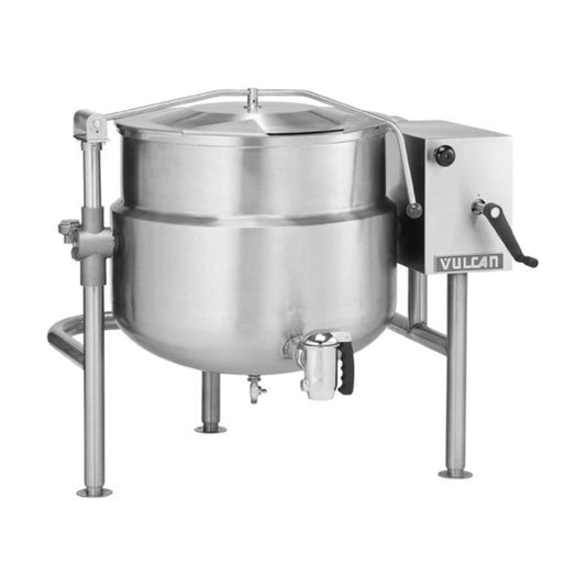 Vulcan K60DLT 60-Gallon Tilting Direct Steam 2/3 Jacketed Kettle - K60DLT