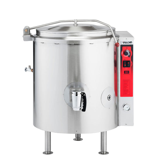 Vulcan K60GL 60-Gallon Stationary Gas Steam Jacketed Kettle - 100,000 BTU - K60GL
