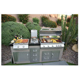 KOKOMO Built-In 22 Inch Griddle Teppanyaki Gas Grill - KO-GRDL22
